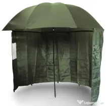 Umbrela cu paravan, NGT Standard Green Brolly, diametru 220cm