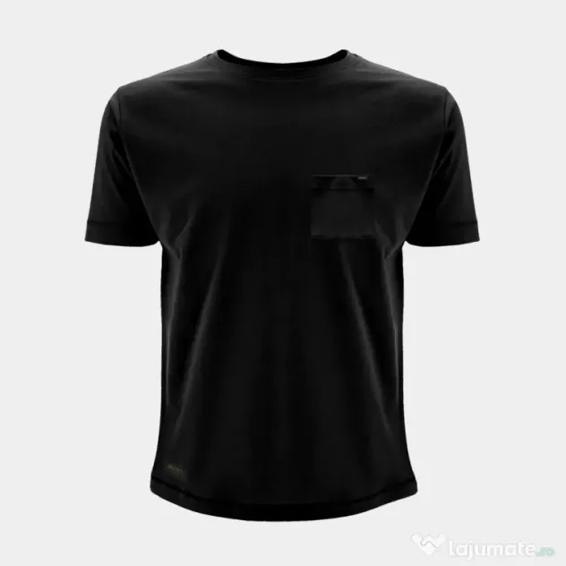 Tricou Kumu Heavyweight Pocket, Negru, marimea S