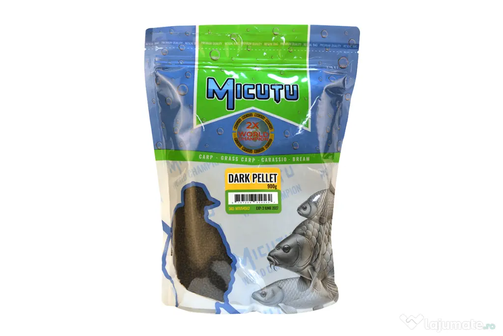 Pelete Micutu Dark Pellet 2mm, 900g