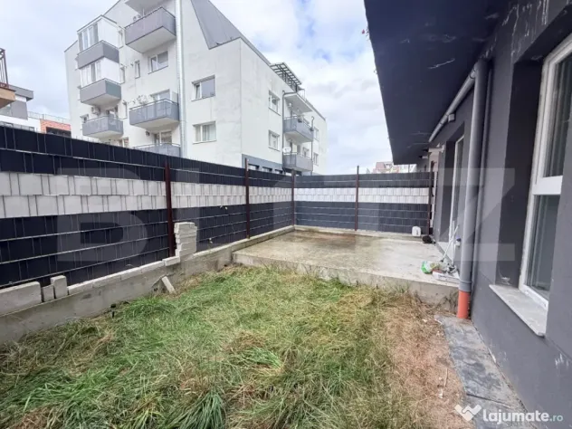 Apartament 3 camere, 56 mp, gradina 34 mp, parcare, zona Cet - Floresti (Cluj)