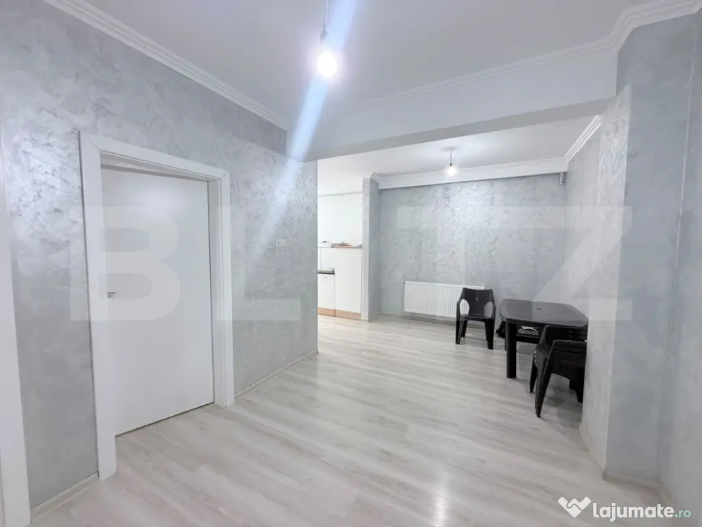 Apartament 3 camere, 56 mp, gradina 34 mp, parcare, zona Cet - Floresti (Cluj)