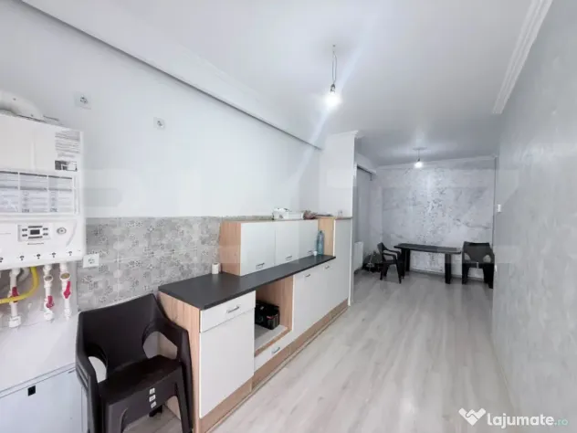 Apartament 3 camere, 56 mp, gradina 34 mp, parcare, zona Cet - Floresti (Cluj)