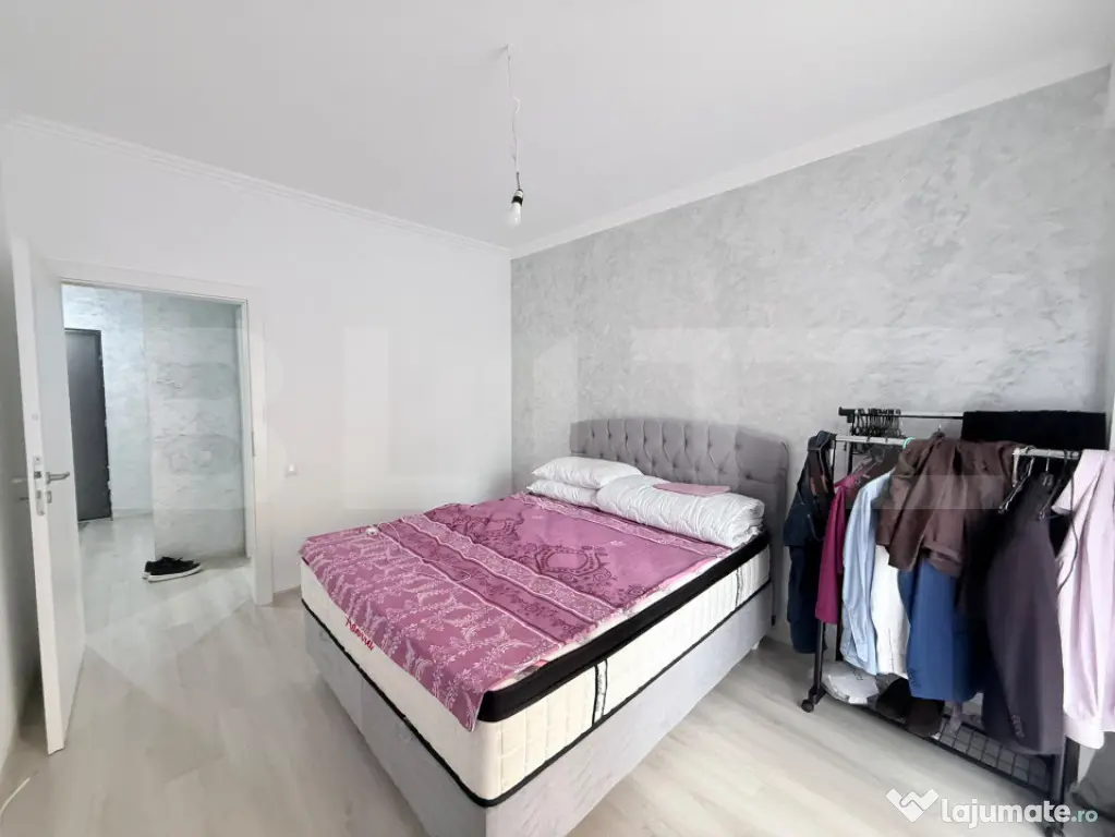 Apartament 3 camere, 56 mp, gradina 34 mp, parcare, zona Cet - Floresti (Cluj)