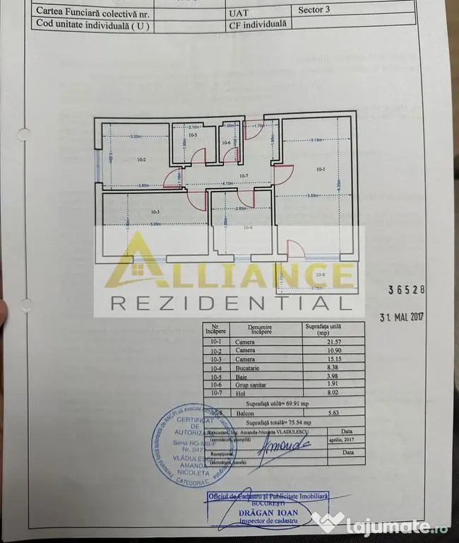 ???? EXCLUSIVITATE | 3 CAMERE | 2 BĂI | 2 LOCURI DE PARCARE ???? - Bucuresti (Bucuresti-Ilfov)
