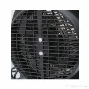 Aeroterma neagra cu 2 nivele de putere 1000/2000w, termostat reglabil / ZLN 6172