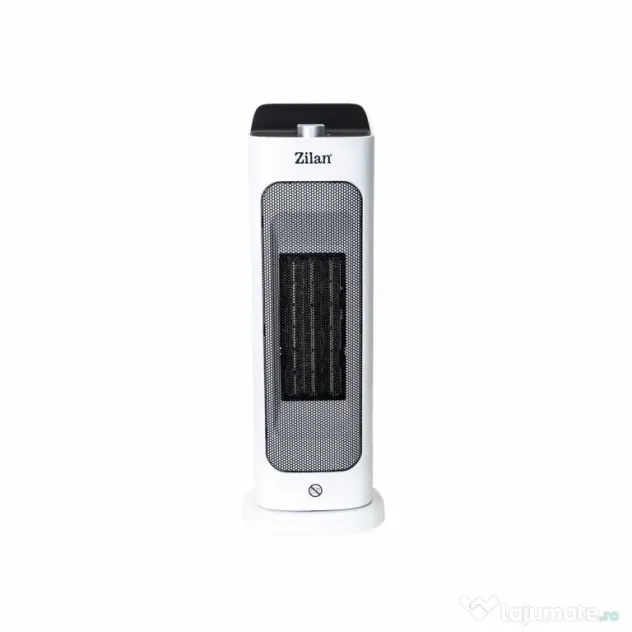 Aeroterma ceramica turn, putere 2000W, 2 trepte de viteza, cu termostat reglabil / ZLN 2038