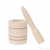 Mojar din lemn de fag, diametru 8.5cm / 1077 