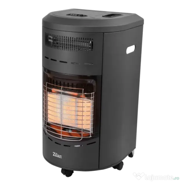 Soba mobila pe gaz GPL si electrica, aprindere piezo-electrica, putere 4200W, protectii de siguranta ZILAN / ZLN2020