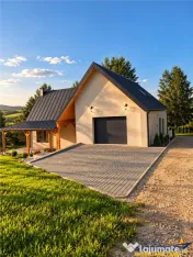 Casa moderna cu 2.216mp teren spectaculos: liniste, natura, 