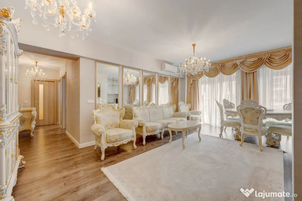 Apartament 3 camere | Belvedere | Mobilier lemn masiv | Fabr - Bucuresti (Bucuresti-Ilfov)
