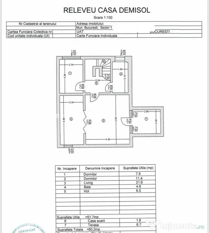 Vila Gara de Nord - Calea Plevnei | Teren 212 mp | Renovata - Bucuresti (Bucuresti-Ilfov)