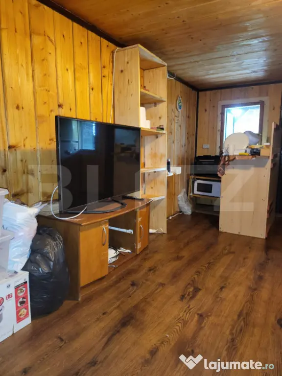 2 Cabane lemn Vadu Negrilesei, 96MP, 1100 MP teren, 45k - Vadu Negrilesei (Suceava)