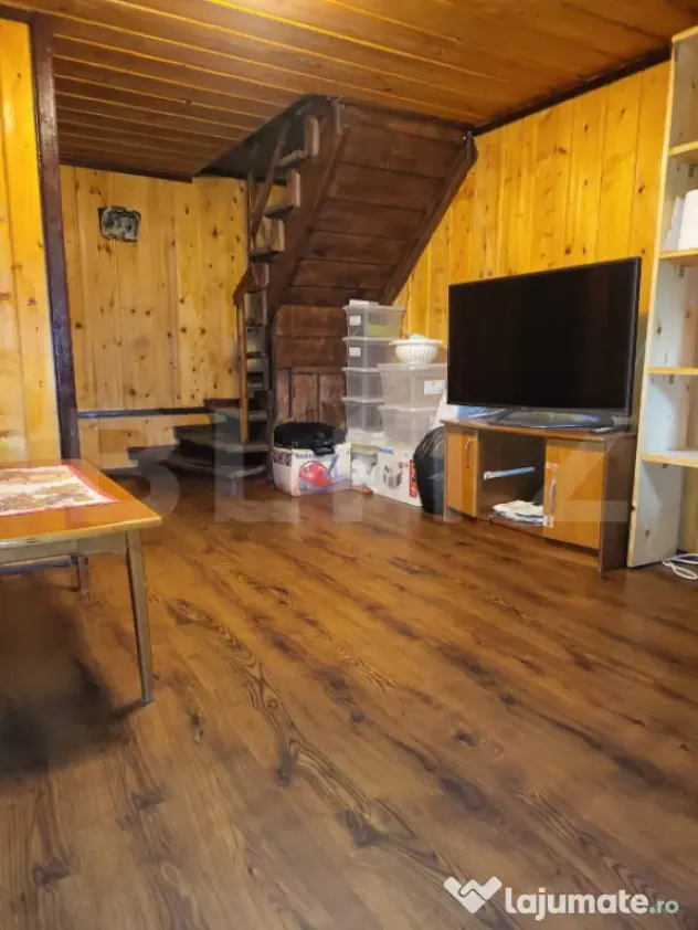 2 Cabane lemn Vadu Negrilesei, 96MP, 1100 MP teren, 45k - Vadu Negrilesei (Suceava)