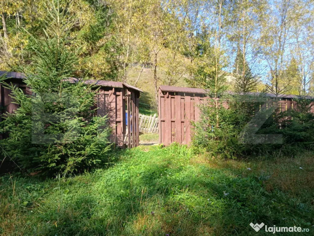 2 Cabane lemn Vadu Negrilesei, 96MP, 1100 MP teren, 45k - Vadu Negrilesei (Suceava)