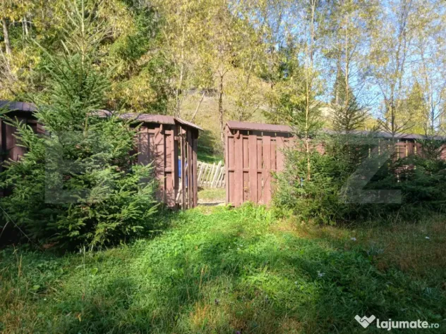 2 Cabane lemn Vadu Negrilesei, 96MP, 1100 MP teren, 45k - Vadu Negrilesei (Suceava)