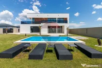 Vila premium cu piscina Balotesti | Teren 800 mp