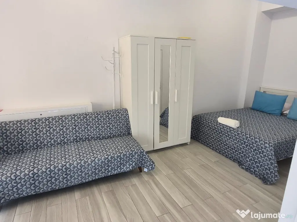 Studio mobilat/utilat, centrală gaz, AC, wi-fi, TVsmart,baie+bucătărie - Constanta (Constanta)
