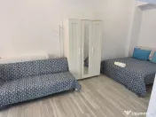 Studio mobilat/utilat, centrală gaz, AC, wi-fi, TVsmart,baie+bucătărie 