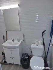Studio mobilat/utilat, centrală gaz, AC, wi-fi, TVsmart,baie+bucătărie 