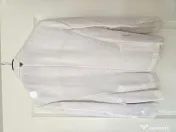 Sacou bărbătesc de in, Zara alb ivory, mărimea 48 