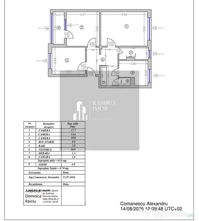 3 camere 5 minute METROU 1 DECEMBRIE/decomandat/centrala - Bucuresti (Bucuresti-Ilfov)
