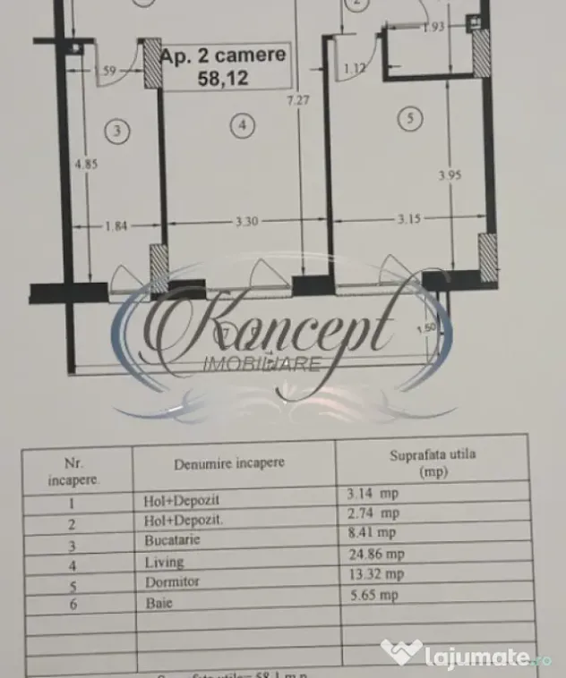 Elite City, 2 camere finisat, cu terasa si parcare subterana - Cluj-Napoca (Cluj)