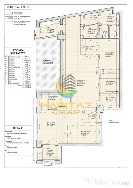 Inchiriere spatiu de birouri 182 mp in apropiere Park Lake - Bucuresti (Bucuresti-Ilfov)