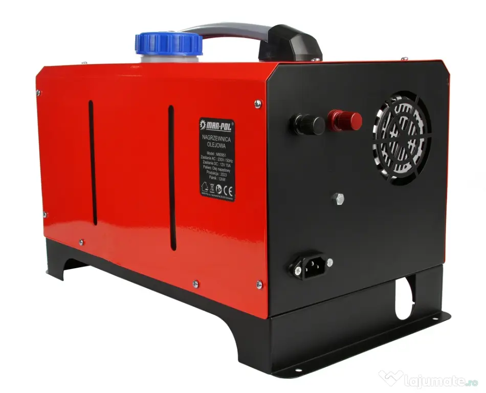 Încălzitor cu ulei sau motorină tip Sirocou Webasco 12kW 12/230V cu cameră de ardere închisă – XM80951