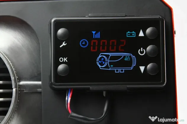Încălzitor cu ulei sau motorină tip Sirocou Webasco 12kW 12/230V cu cameră de ardere închisă – XM80951