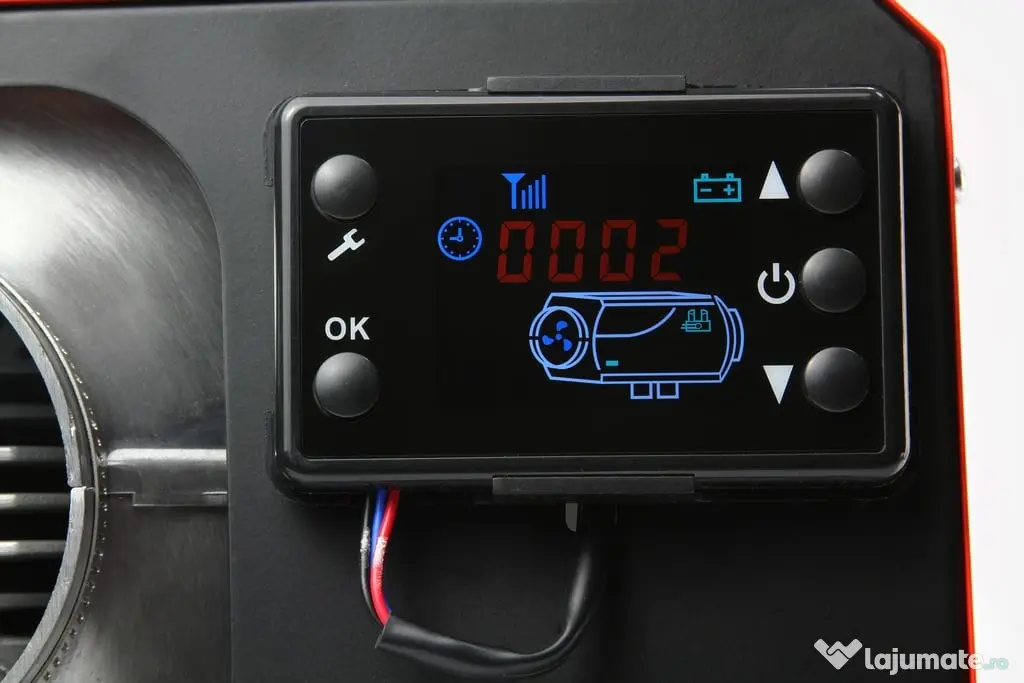 Încălzitor cu ulei sau motorină tip Sirocou Webasco 12kW 12/230V cu cameră de ardere închisă – XM80951