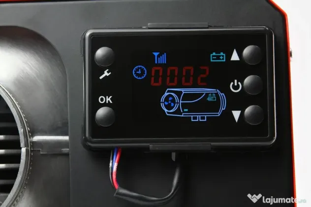 Încălzitor cu ulei sau motorină tip Sirocou Webasco 12kW 12/230V cu cameră de ardere închisă – XM80951