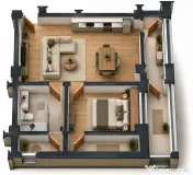 Apartament 2 camere, 57 mp, zona Nord-Vest