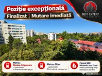 Garsonieră Titan | 2 Metrouri în Apropiere | Parcul IOR |