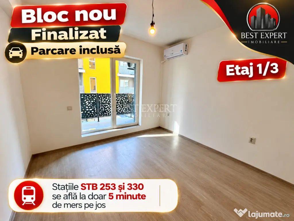 Apartament 2 Camere | Bloc Nou 2025 | Complet Utilat | Parca - Bucuresti (Bucuresti-Ilfov)