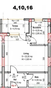Garsoniera ideal investitie -650 m metrou N.Teclu 