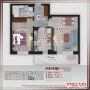2 Camere Spațios | Compartimentare Excelentă | Direct Dezv 