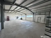 Hală metalică de închiriat, 250mp utili, 800mp teren Salc