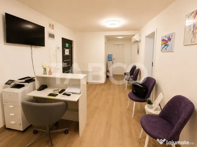 Spatiu birouri de inchiriat 2 camere si receptie zona Strand - Sibiu (Sibiu)