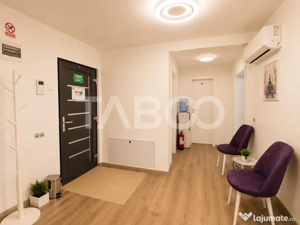 Spatiu birouri de inchiriat 2 camere si receptie zona Strand - Sibiu (Sibiu)