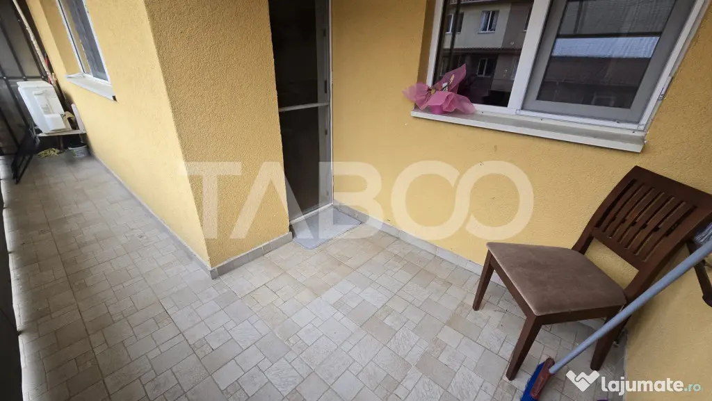 Apartament de inchiriat 70mp 3 camere balcon in zona Rahovei - Sibiu (Sibiu)