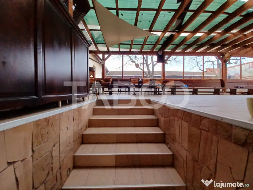 Spatiu comercial in Calea Dumbravii curte si terasa - pretab - Sibiu (Sibiu)