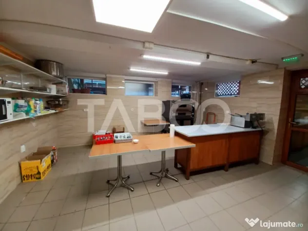 Spatiu comercial in Calea Dumbravii curte si terasa - pretab - Sibiu (Sibiu)