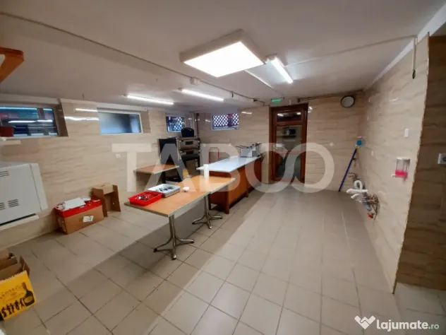 Spatiu comercial in Calea Dumbravii curte si terasa - pretab - Sibiu (Sibiu)