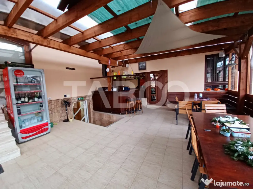 Spatiu comercial in Calea Dumbravii curte si terasa - pretab - Sibiu (Sibiu)