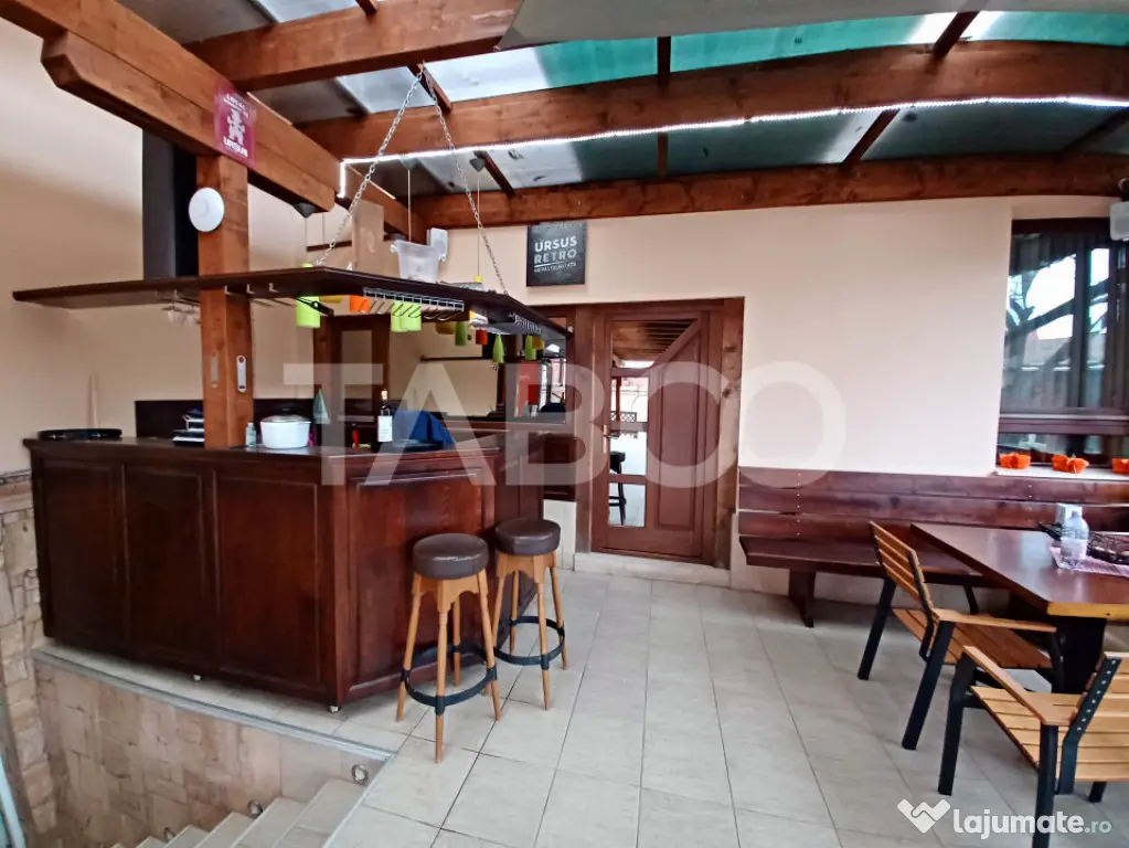 Spatiu comercial in Calea Dumbravii curte si terasa - pretab - Sibiu (Sibiu)