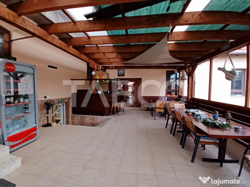 Spatiu comercial in Calea Dumbravii curte si terasa - pretab - Sibiu (Sibiu)