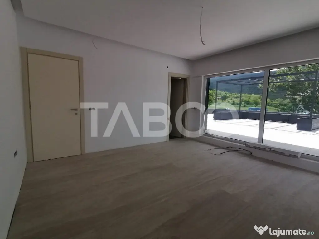 Casa superba de inchiriat 5 camere cu teren si piscina Cisna - Cisnadie (Sibiu)