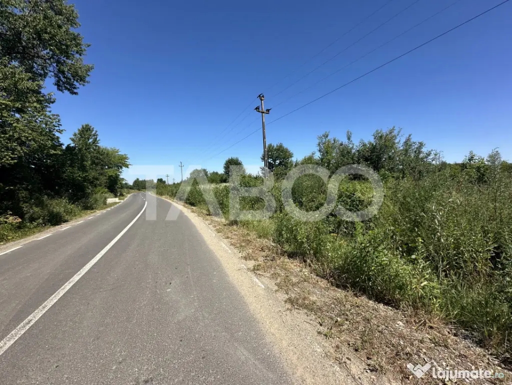 Comision 0% Teren intravilan cu utilitati 2200 mp pe Valea S - Sebes (Brasov)