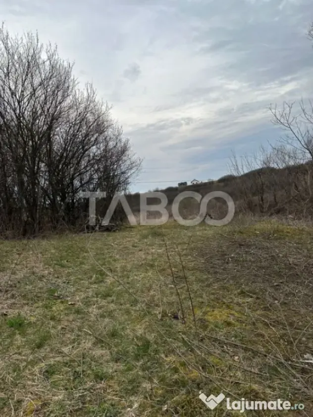 Teren intravilan 791 mp utilitati langa parcela front 13 m C - Cisnadie (Sibiu)