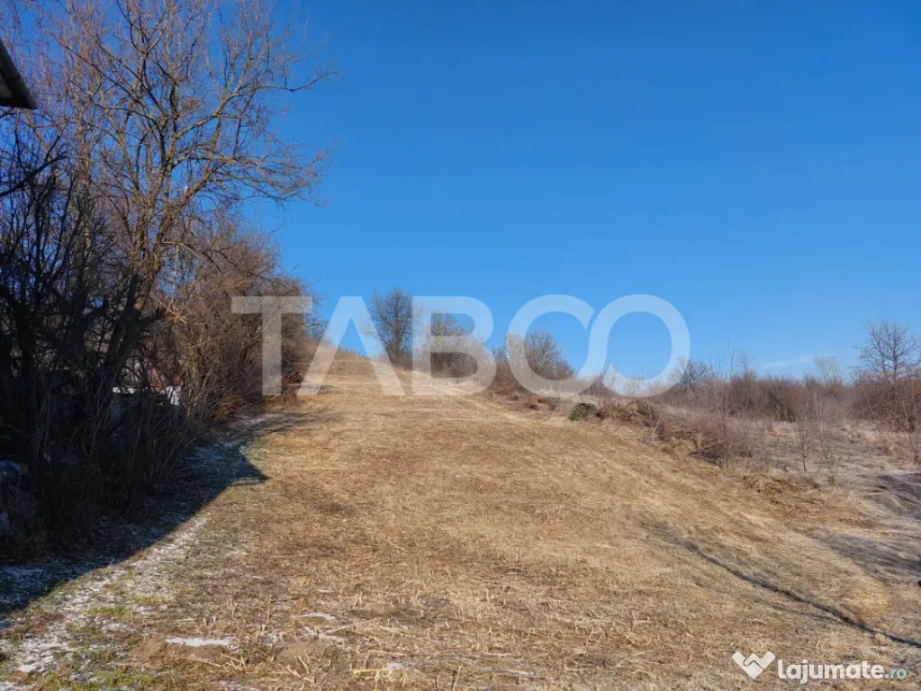 Teren intravilan 791 mp utilitati langa parcela front 13 m C - Cisnadie (Sibiu)
